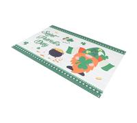 jojofuny 1pièce Bannière Décorative Saint Patrick Arrière-Plan De Fête pour Célébrations Irlandaises Idéale pour Décoration Intérieure Et Extérieure Lors des Événements Festifs