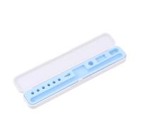 jojofuny 1pièce Boîte De Stylet Antidérapante Compatible avec Pencil Étui Pratique Couleur Blanche Et Ciel Bleu Design Compact Et