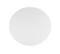 jojofuny 1pièce Tableau De Peinture Ronde Toile Pour Artistes Pour Huile Et Tempéra Panneau Et Économique Parfait Pour Étudiants Et Amateurs Art Blanc