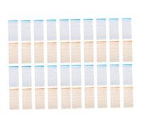 jojofuny 2 Ensembles Cartes De Hebdomadaires De Bureau Pour Enregistrement Des Employés Fournitures De Bureau Pratiques 100 Feuilles*2