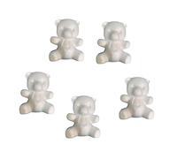 jojofuny 2 Ensembles Diy Foam Balls Lightweight Safe Sculpture Art Set Creative Cartoon Animal Toy 5 Pièces * 2