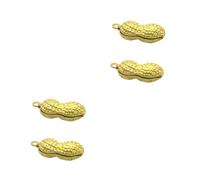 jojofuny 2 Ensembles Pendentif Cuivre Forme De Cacahuète Pour Diy Et Décoration Accessoire Pratique Et Durable Pour Porte Clés 2 Pièces * 2