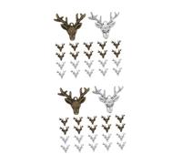 jojofuny 2 Ensembles Pendentifs Rétro De Cerf Pour Diy Charms Élégants Uniques Pour Accessoires Artisanaux 20 Pièces * 2