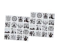 jojofuny 2 Ensembles Pochoirs De Dessin Diy Pour Garçon Fille Kit De Gabarits Multi Usage Peinture Outils Créatifs Pour Éveiller Imagination Garçon Fille 16 Pièces * 2