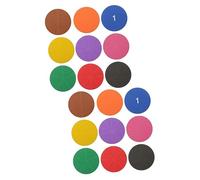 jojofuny 2 Ensembles Set de Jouets Éducatifs Eva pour Apprentissage des Fractions Plateau de Cognition Mathématique pour Garçon Fille Outils de Démonstration pour Écoles et à