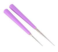 jojofuny 2 pièces Alésoirs pour Perles Artisanales Violet Outils DIY pour Percer et Agrandir Perles avec Poignée Antidérapante Kit de Bricolage Portable pour Fabrication de Bijoux