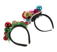 jojofuny 2 Pièces Bandeau à Clochettes de Noël, Léger, Chic, pour Garçon