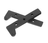jojofuny 2 pièces Charnières Pivotantes Invisibles Inoxydable Épais Rotation Complète Installation Facile pour Portes Armoires Fenêtres et Boîtes à Outils