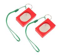 jojofuny 2 pièces Clickers Dressage Chiens Outil Compact et Facile à Utiliser pour Corriger Les Mauvais Comportements Clicker Entraînement Portable pour Chien et Chat Formation Rapide