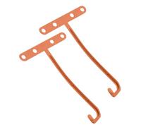 jojofuny 2 Pièces Étendoir à linge pour climatisation cintres à pantalons peu encombrants cintres de voyage portables penderie cintres de l'espace support de climatiseur