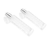 jojofuny 2 pièces Flacon Pulvérisateur Bitters Verre Vaporisateur Rechargeable pour Cocktails Bouteille Spray Multifonction Verre Cristal Atomiseur Dosage Précis pour Bar et Voyage