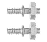 jojofuny 2 pièces Goujons et écrous de Rechange pour Guide chaîne tronçonneuse compatibles de réparation durables pour Entretien tronçonneuse