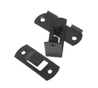jojofuny 2 Pièces Loquet Porte Coulissante sans Perçage Acier Inoxydable Verrouillage Sécurisé pour Portes Chambre Salle de Bain Placard