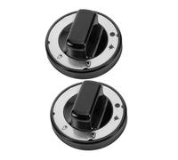 jojofuny 2 pièces Lot de Boutons Cuisinière Bakélite Résistants à Haute Température Antidérapants pour Grils Gaz Fours et Plaques de Cuisson Professionnelles
