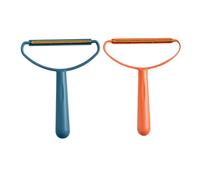 jojofuny 2 pièces Mini Rasoir à Poils Double Face Outil Pratique pour Enlever Poils Animaux et Peluches sur Vêtements Canapé Voiture et Maison Léger