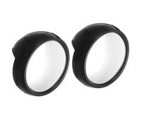 jojofuny 2 pièces Miroir Grossissant Arrière pour Ordinateur Miroir de Bureau pour Sécurité Personnelle Observation Angulaire pour Postes de Travail et Voitures