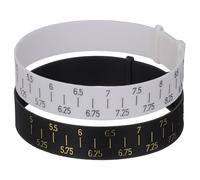 jojofuny 2 pièces Outil de Mesure de Poignet Pratique Jauge de Bracelet et Mesureur Anneau pour Bijoux Surface Lisse et Impression Claire pour Usage Professionnel ou DIY à Domicile