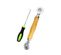 jojofuny 2 pièces Outil Presseur pour Moustiquaire de Fenêtre Kit Installation Facile pour Portes et Fenêtres Aluminium Accessoire pour Pose de Toile