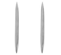 jojofuny 2 Pièces Pottery Carving Tools Stainless Steel Clay Sculpting Knife Scraper For Precise Detailing Beveling And Hole Punching Multifunctional Ceramic Craft Sculpting Set