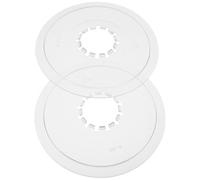 jojofuny 2 Pièces Protège-plateau de Vélo pour Roue 5 à 7 Vitesses, Abs