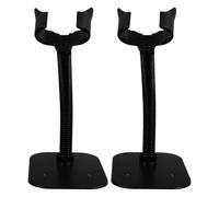 jojofuny 2 Pièces Support Ajustable pour Douchette Scanner Code Barre en Plastique et Fer, Base Stable Positionnement Rapide, pour Entrepôt Logistique et Magasin de Détail