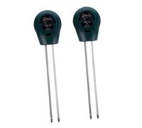 jojofuny 2 Pièces Testeur de Sol Ph Humidité et Température pour Jardin Intérieur et Extérieur Outil pour Analyse Précise du Sol et Entretien des Plantes