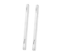 jojofuny 2 pièces Tige de Poignée de Porte Carrée Fendillée de Remplacement avec Rainure Fer pour Sécurité Renforcée et Installation Facile Compatible avec Poignées Anciennes