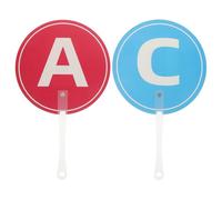 jojofuny 2 Unités D'Aide Pédagogique En Anglais Pour L'École Primaire Tableau De Notation Pour Réunions De Bureau Support De Notation Tableau De Réponses Pour Élèves Matériel