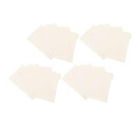 jojofuny 20 Onglets de Séparation en Papier Blanc pour Bloc-notes A5, Séparateurs Rapides pour Présentations et Rapports, Accessoires Pratiques pour Classeurs