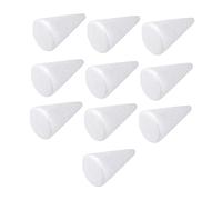 jojofuny 20 pièces Kit de Cônes Décoratifs Mousse pour Noël Accessoires DIY pour Artisanat Modélisation et Décorations de Fête