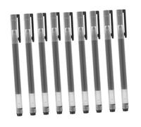 jojofuny 20 Pièces Lot de Stylos à Encre Liquide Noir Ergonomiques à Capacité Stylos Roller Lisses pour Bureau École et Prise de Notes Quotidienne
