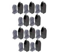 jojofuny 20 Pièces Miniatures Tombstones Resin Halloween Décoration Tombeau Accessoires pour Décor Effrayant et Fête Effrayante Couleur Aléatoire