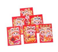 jojofuny 20 Pièces Year Of Horse Envelopes Cartoon Lunar Year Money Pockets For Spring Festival Wedding Traditional Chinese Luck Hong Bao