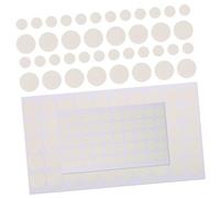 jojofuny 200 pièces Autocollants Ronds Adhésifs Double Face Pastilles Transparentes No Trace pour Bricolage Décorations et Artisanat Adhésifs pour Mur Invitations Ballons et Plus