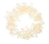 jojofuny 200 Pièces Présentoir à Vernis à Ongles Anneaux Beige | Organisation des Pointes, Présentation des Couleurs, Format Compact, Usage Maison et Salon, pour Professionnels