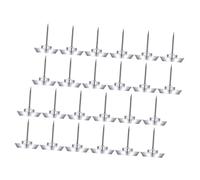 jojofuny 200 Pièces Punaises Étoile Transparentes Multi Fonctionnelles pour Décoration et Marquage Points Plastique pour Tableau et Liège
