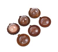 jojofuny 28Pièces Pendentifs Verre Et Rond Accessoires DIY Pour Charms Pour Colliers Et Bracelets Style Varié