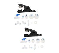 jojofuny 2ensembles Kit De Connecteurs Pour Tuyau Eau De Accessoires Pour Machines à Glace Et Cafés Adaptateurs De Piping Universels