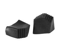 jojofuny 2pièces Antidérapants Caoutchouc Pour Échelle Housses Durables Pour Escabeau Accessoires De Sécurité Pour Usage Domestique Et Professionnel Lot De Noirs