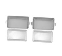 jojofuny 2pièces Boîtes à Biscuits Rondes Vintage Fer Couvercle Boîtes Emballage Pour Bonbons Cookies Et Petits Objets