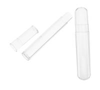 jojofuny 2pièces Coffret De Rangement pour Pinces à Épiler Boîte Transparente pour Accessoires De Maquillage Petit Étui De Voyage pour Outils De Manucure Et Produits Essentiels
