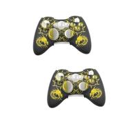 jojofuny 2pièces Étui De Silicone Jaune Pour Manette Antidérapante Et Facile à Installer