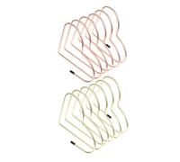 jojofuny 2pièces Porte Rétractables Métal Organisateur Décoratif Forme De Cœur pour Bureau Maison Et École Support Robuste Et Extensible pour Rangement Pratique