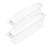 jojofuny 2pièces Récipient à Huile Pour Hotte De Cuisinière Bac De Récupération Huile Godet à Graisse Avec Crochet Accessoires Pour Hotte De Cuisine Récupérateur De Graisse Arrière