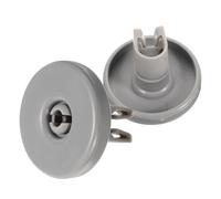 jojofuny 2pièces Roulettes De Remplacement Panier Inférieur Lave-vaisselle Roues Solides Plastique Pour Stabilité Et Compatibilité Grandes Marques Populaires