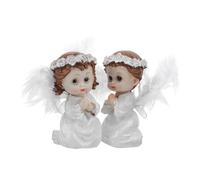 jojofuny 2pièces Statuette De Ornement Ange Garçon Décoratif Ange Figurine Ange Priant Commémoration Ange Sculpture Ange Adorable Sculpture De Bureau Gardien Figurine De Fête