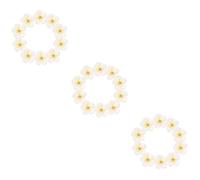 jojofuny 3 Ensembles Accessoires Pour Cheveux Pinces Petites Fleurs Décoratives Couronnes De Mariage Fleur Pour Pince À Cheveux Bandeau Matériaux Breloques De Fleurs En 10 pièces * 3