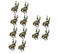 jojofuny 3 Ensembles Porte-clés De Lapin En Cuivre Accessoires Porte-clés Mignon Charme Décorations Porte-clés Pendentif De Clés Décor Porte-clés Lapin Laiton 4 Pièces * 3
