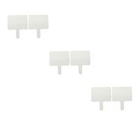jojofuny 3 Ensembles Tableau Blanc Effaçable Double Face Lot De Tableaux Manuels Pour Élèves Et Activités Classe Pour Vote Jeux Éducatifs 2 Pièces * 3