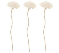 jojofuny 3 pièces Bâtons Diffuseurs Fleur Rotin Naturel Accessoires Aromathérapie pour Huile Essentielle Recharge Parfum pour Diffuseur Ambiance Salon et Chambre